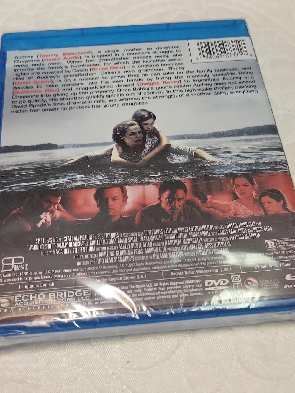 Warning Shot Blu-ray/DVD Combo Pack - Red, Blue, Black Artwork